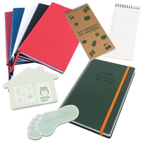 uk made/ eco notebooks, journals, sticky notes and pads