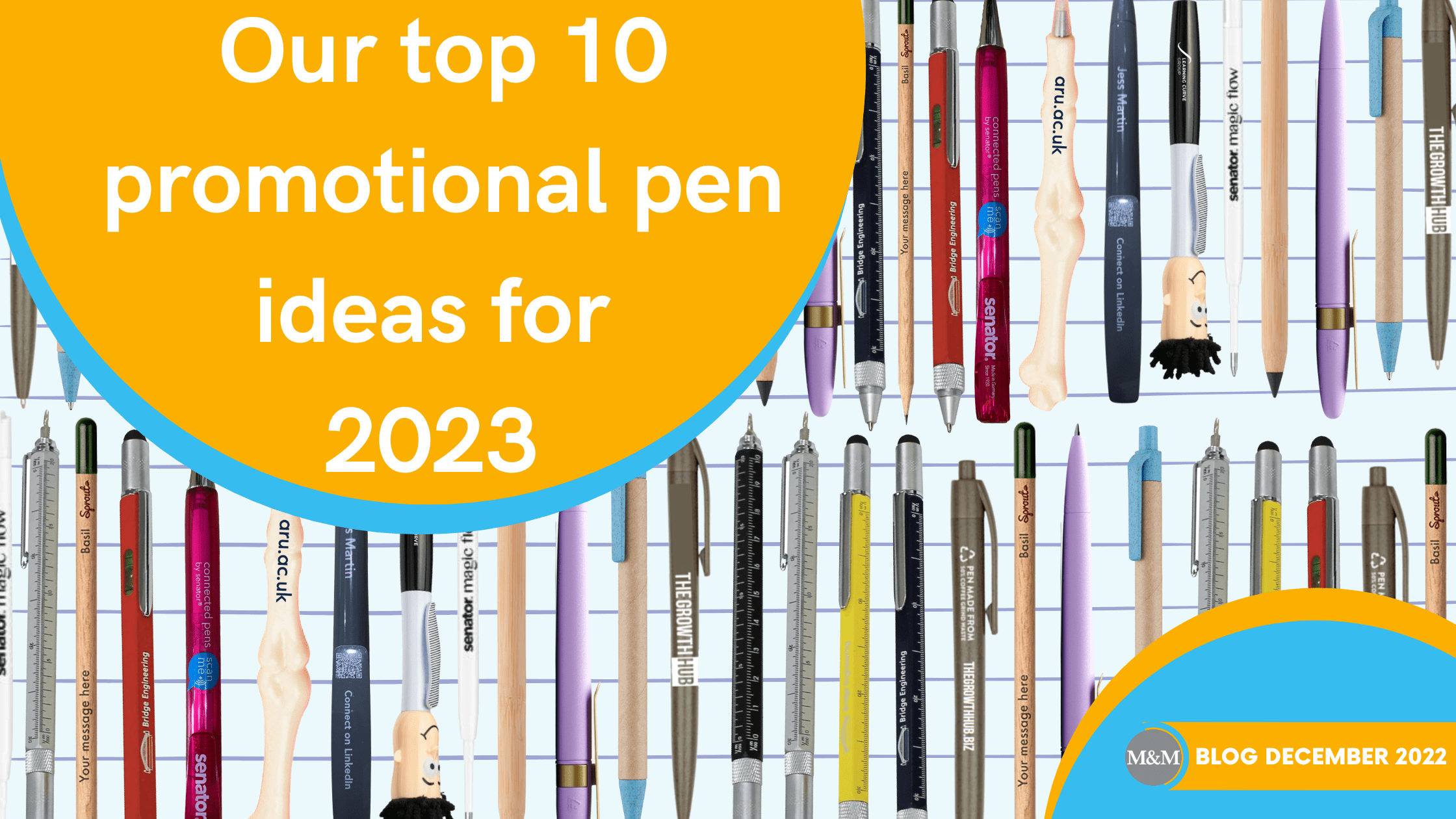 Our top 10 promotional pen ideas for 2023
