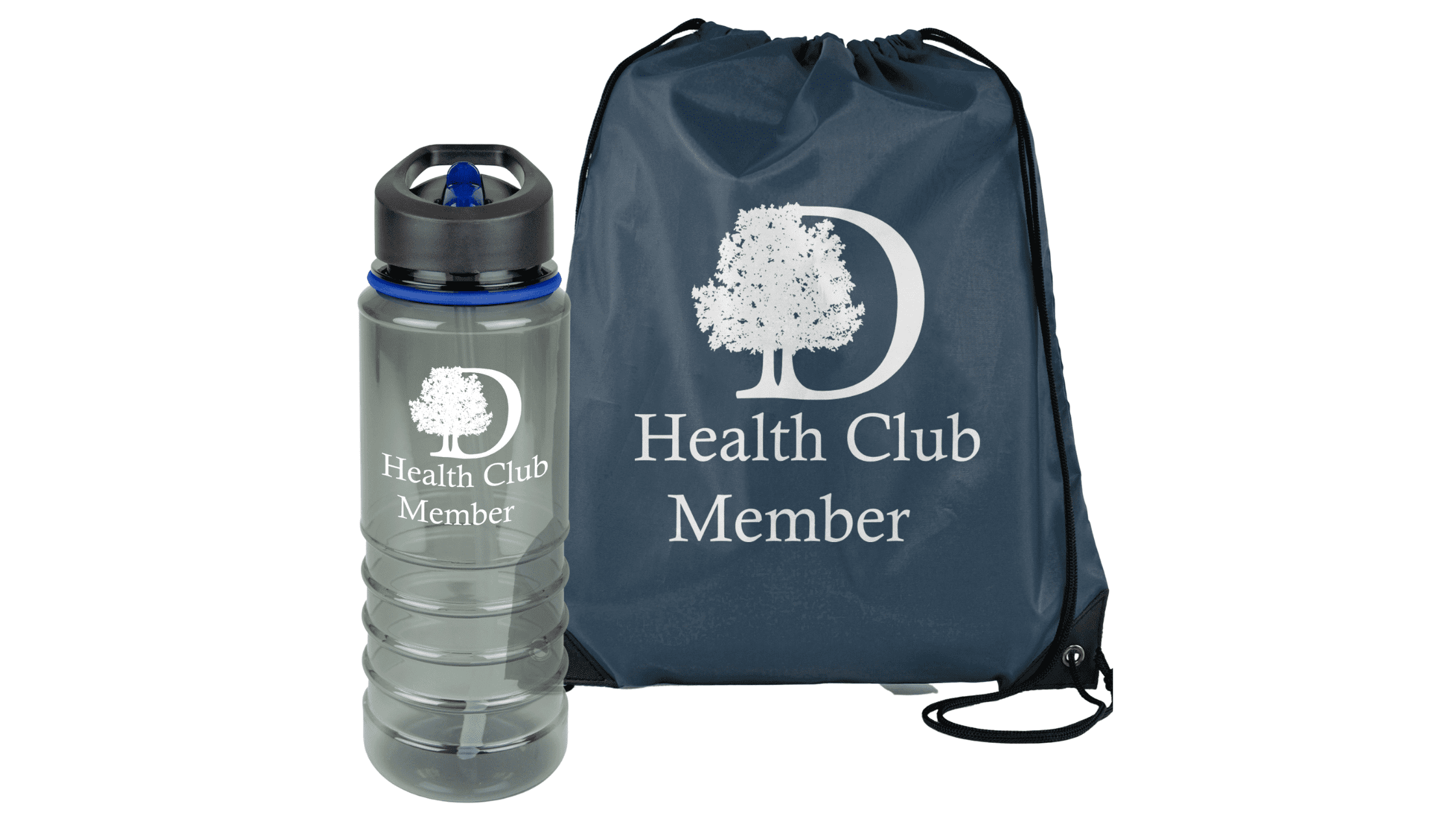 Spa gym bag and bottle